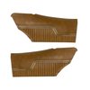 70AD47C-P Rear Door Panels for 1972 Chevrolet Chevelle, Platinum Hardtop Pre-Assembled Tan - image 1