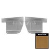 70AD4D43W Rear Door Panels for 1970-72 Chevrolet Chevelle, 4-Door Hardtop/Wagon Gold - image 1