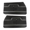 70ADE10-P Front Door Panels for 1970-1972 Chevrolet El Camino Platinum Pre-Assembled Black - image 1