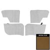 70AR36 Rear Arm Rest Covers for 1970 Chevelle,/GTO Convertible Saddle - image 1