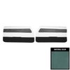 70CD121-P Front Door Panels for 1970 Oldsmobile Cutlass Supreme Pre-Assembled Light Blue - image 1