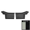 70CD371V-P Rear Door Panels for 1970 Cutlass Supreme Convertible Pre-Assembled White/Black - image 1