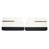 70CD372 Front Door Panels for 1970 Oldsmobile Cutlass S/442 White/Black - image 1