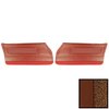 70HD07-P Front Door Panels for 1971 Pontiac Firebird Deluxe Pre-Assembled Sienna - image 1