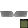 70HD19-P Front Door Panels for 1971 Pontiac Firebird Deluxe Pre-Assembled Jade Green - image 1