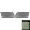 70HD24-P Front Door Panels for 1970 Pontiac Firebird Deluxe Pre-Assembled Dark Metallic Green - image 1