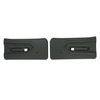 70KDB10-P Front Door Panels for 1970-1974 Plymouth Cuda Standard Pre-Assembled Black - image 1