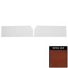 70KDH760 Front Door Panels for 1968 Dodge Coronet/R/T/500/Superbee Burnt Orange - image 1