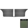 70KDR803C Rear Door Panels for 1970 Plymouth Roadrunner/Satellite/GTX Hardtop 2 Tone Green - image 1