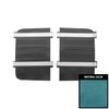 70KDRD824V Rear Door Panel for 1970 Roadrunner/Satellite/Superbird Convt Cstm Decor Bright Blue - image 1