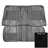 70KSC10C-1 Coachman Rear Bench Seat Cover for 1970 Dodge Challenger Hardtop Black - image 1