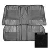 70KSC10V-1 Coachman Rear Bench Seat Cover for 1970 Dodge Challenger Convertible Black - image 1