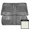 70KSC37V-1 Coachman Rear Bench Seat Cover for 1970 Dodge Challenger Convertible White - image 1