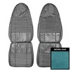 70KSC722U-1 Coachman Front Bucket Seat Covers for 1970 Dodge Challenger Bright Blue - image 1
