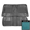 70KSC722V-1 Coachman Rear Bench Seat Cover for 1970 Dodge Challenger Convertible Bright Blue - image 1