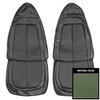 70KSR803U Front Bucket Seat Covers for 1970 Plymouth Roadrunner/Satellite/GTX 2-Tone Green - image 1