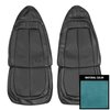70KSR813U Front Bucket Seat Covers for 1970 Plymouth Roadrunner/Satellite/GTX Bright Blue - image 1