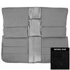 70QSD10C1 Rear Bench Seat W/ Arm Rest Cover for 1970 Cadillac Deville Convertible Black - image 1