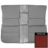 70QSD30V1 Rear Bench Seat W/O Arm Rest Cover for 1970 Cadillac Deville Convertible Red - image 1