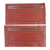 70TD30 Unassembled Door Panels for 1970-1971 Chevrolet Truck Red - image 1