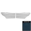 70UD16C-P Rear Door Panels for 1970Skylark 350/Custom/GS/GS455 Hardtop Pre-Assembled Dark Blue - image 1