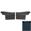70UD16V-P Rear Door Panels for 1970 Skylark 350/Custom/GS/GS 455 Convt Pre-Assembled Dk Blue - image 1