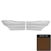 70UD42C-P Rear Door Panels for 1970 Skylark/350/Custom/GS/GS 455 Hardtop Pre-Assembled Saddle - image 1