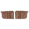71AR42C Rear Arm Rest Covers for 1971 Chevelle,/Skylark Hardtop Dark Saddle - image 1