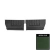 71BD25V Rear Door Panels for 1971-1972 Chevrolet Impala Convertible Dark Green - image 1