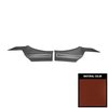 71CD072C-P Rear Door Panels for 1971 Oldsmobile Cutlass /"S" Hardtop Pre-Assembled Sienna Brown - image 1
