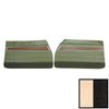 71CD282T Front Door Panels for 1971 Oldsmobile Cutlass S/442 2-Door Sedan Pearl/Black - image 1