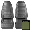 71ES19U Front Bucket Seat Covers for 1971-75 Pontiac Firebird Standard Jade Green - image 1