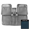 71GS09BS1 Front Bench W/Arm Rest Seat Cover for 1971 Pontiac GTO/LeMans Sport Blue - image 1