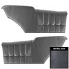 71MD09C-P Rear Door Panels for 1971-72 Chevrolet Monte Carlo Hardtop Pre-Assembled Blue - image 1