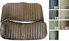Pre-Assembled Seat Cover 1971-1972 Chevy Monte Carlo Coupe Black - image 1
