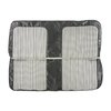 71TSSD10B Front Bench Seat Cover for 1971-1972 Chevrolet Suburban Deluxe Black - image 1