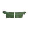 71UD25V-P Rear Door Panels for 1971-72 Skylark/350/Custom/GS Convt Pre-Assembled Dk Green - image 1