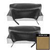 71UHR41U Bench Seat Head Rest Covers for 1971-1972 Buick Riviera Sandalwood - image 1