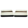 72CD372-P Front Door Panels for 1972 Oldsmobile Cutlass /"S" Pre-Assembled White - image 1