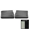 72GD37 Front Door Panels for 1972 Pontiac GTO/Lemans Sport Platinum Edition White - image 1