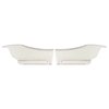 72GD37C-P Rear Door Panels for 1972 GTO/LeMans Sport Hrdtp Pre-Assembled Platinum White/Black - image 1