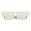 72GD37V Rear Door Panels for 1972 GTO/Lemans Sport Convertible Platinum Edition White/Black - image 1