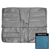 72KSA723C-1 Cologne Rear Bench Seat Cover for 1972-1973 Dodge Charger/SE Hardtop Bright Blue - image 1
