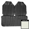 72KSDA37B-9 Front Bench Seat Cover for 1972 Dodge Dart/Valiant White - image 1