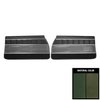 72UDW25-P Front Door Panels for 1972 Buick Skylark/350/Custom/GS Pre-Assembled Dark Green - image 1