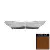 72UDW47C-P Rear Door Panels for 1972 Skylark/350/Custom/GS Hardtop Pre-Assembled Tan/Black - image 1