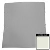 73FHC37 Board Type Headliner for 1973 Camaro/Firebird LT Hardtop White - image 1