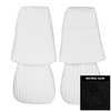 73GS10U Front Bucket Seat Covers for 1973 Pontiac Ventura/GTO Black - image 1