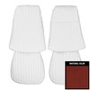 73GS30U Front Bucket Seat Covers for 1973 Pontiac Ventura/GTO Red - image 1