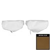 73XH36B Bench Seat Head Rest Covers for 1973-1974 Chevrolet Nova Saddle - image 1
